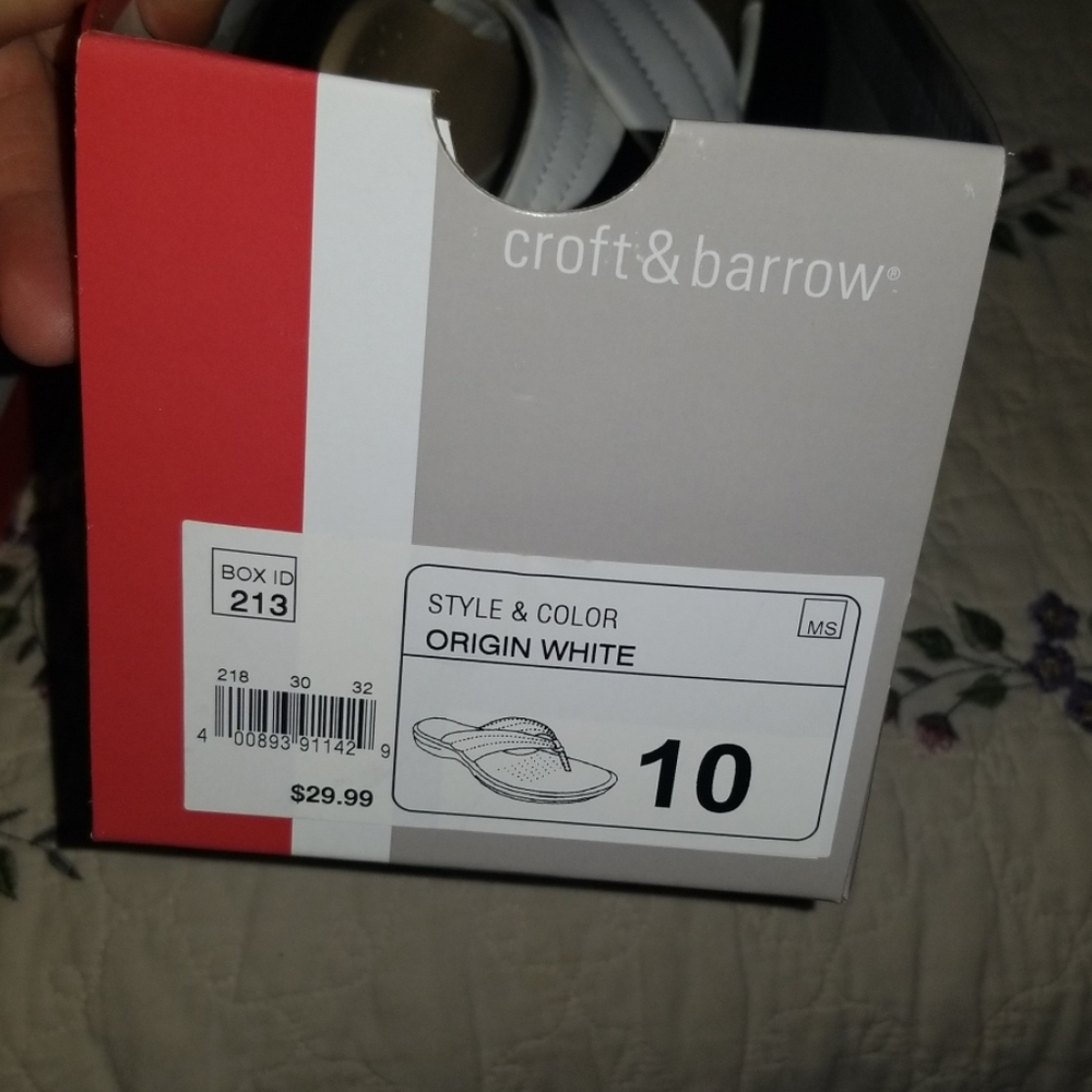 White Sandals / flip flop